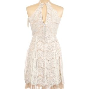 women’s dress, cocktail, like new, color ivory